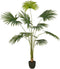 Mica Decorations Kunstplant Palm - 130x130x180 cm - Polyester - Groen