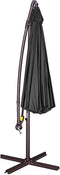Feel Furniture - Toscano - Banana parasol - Donkergrijs