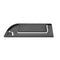 Solingen Schilmesje - RVS Glad - Robuust Handvat - Geel (10 stuks)