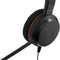 Jabra EVOLVE 20 MS Mono - Bedrade headset - Noise Cancelling microfoon - Zwart