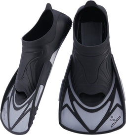 Atlantis Marlin - Zwemvliezen - Compact en lichtgewicht - Zilver/Zwart