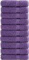vidaXL - Handdoeken - SOLUND - 10 - st - 600 - g/m² - 50x100 - cm - paars