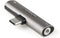 Startech.com CDP235APDM - USB-C Audio & Oplaadadapter - 3.5mm TRRS Jack en 60W Power Delivery - Zilver