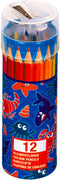 12x12 Kleurpotloden in koker 2302