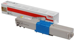 Oki 46490401 - Toner - 1500 pagina's - Geel