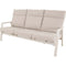 Loungebank Ohio Crema 3-persoons