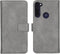 iMoshion Hoesje Geschikt voor Motorola Moto G Pro Hoesje Met Pasjeshouder - iMoshion Luxe Bookcase - Grijs