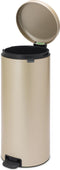 Brabantia NewIcon Prullenbak - 30 liter - Pedaalemmers - Metallic Gold