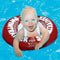 Freds Zwemtrainer - Opblaasbare zwemband - Veilig en leerzaam - Rood (6-18 kg)