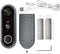 Nedis SmartLife Videodeurbel - Wi-Fi - Full HD 1080p - Batterij Gevoed - Grijs