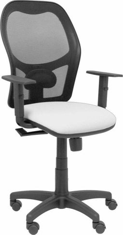 Bureaustoel P&C Alocén bali Met armleuning Wit