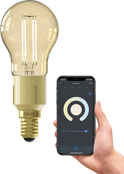 Calex Slimme Lamp - Wifi LED Filament - Dimbaar - Goud (E14)