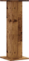 vidaXL - Plantenstandaards - 2 - st - 30x30x80 - cm - bewerkt - hout - oud - houtkleurig
