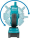 Makita CF001GZ - Ventilator - Zwenkfunctie 45° - 235 mm (1 stuk)