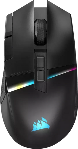 Corsair Darkstar Wireless - Gamingmuis - 15 programmeerbare knoppen - Zwart