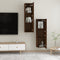 vidaXL - Tv-wandmeubels - 2 - st - 30,5x30x110 - cm - bruin - eikenkleur