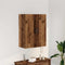 vidaXL - Wandkast - 69,5x34x90 - cm - oud - houtkleurig