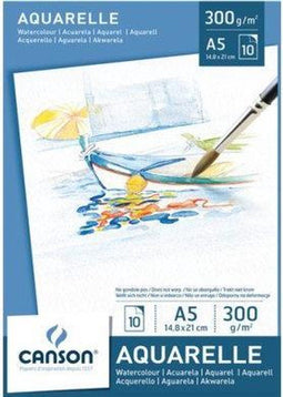 Canson Aquarelblok Graduate A5 250gr 20vel