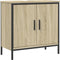 vidaXL - Wastafelkast - 60x30x60 - cm - bewerkt - hout - sonoma - eikenkleurig