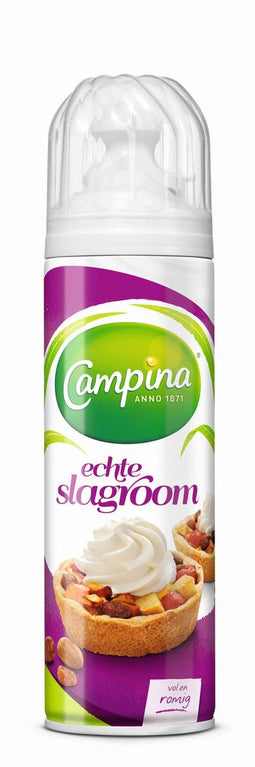 Slagroom Campina houdbaar 250 gram | 12 stuks