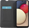 iMoshion Hoesje Geschikt voor Samsung Galaxy A02s Hoesje Met Pasjeshouder - iMoshion Slim Folio Bookcase - Donkerblauw