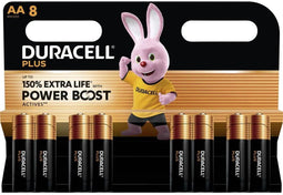 Duracell Plus Power Boost - AA batterij Alkaline 1.5 V - set van 8
