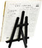 Vinyl lp platen standaard ezel design - fotolijst ezel standaard - zwart