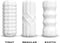 Dorcel - Masturbator Cup met Structuur - Regular - Wit