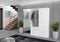 Furnilux Projekt X - Hochschrank - Hoogglans - 34x61x193cm - Wit