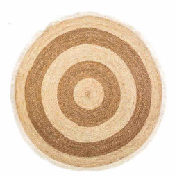 Tapijt Alexandra House Living Natuurlijk 120 x 120 cm Rond