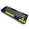 Media-Tech RED CORE MX60 - Mechanisch Gaming Toetsenbord 60% - RED schakelaars 50 miljoen klikken - Zwart