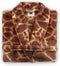 ZoHome Giraffe Badjas Lang - Fleece - Maat L - Orange