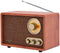 Adler AD 1171 - Retro Radio - Bluetooth FM AM - Bruin