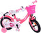 Volare Ashley Kinderfiets - Meisjesfiets - 12 inch - Donkerroze/Wit