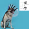 Lampenkap voor honden KVP EZ Clear (32-39 cm)