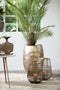 Light&living Windlicht Ø27x33 cm MOTIJO antiek brons
