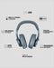 Fresh 'n Rebel Clam2 ANC - Draadloze Over-Ear Koptelefoon - ANC - Duikblauw