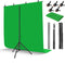 Luft Green screen set - 200x150 doek - Fotografie - Achtergrond voor fotostudio
