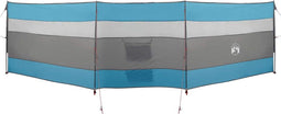 vidaXL - Windscherm - camping - waterdicht - 508x130 - cm - blauw