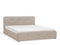 RENNES - Bed met opbergruimte - Beige - 180 x 200 cm - Polyester