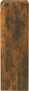 vidaXL - Tv-meubelen - 2 - st - 30,5x30x90 - cm - bewerkt - hout - gerookt - eikenkleur