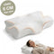 Jaraleesa® Orthopedisch Vlinderkussen – Memory Foam Hoofdkussen voor Nek, Zij- & Buikslapers - Uniek