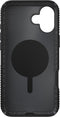 Speck Presidio2 Grip - Soft case - Met Microban - Zwart (iPhone 16 Plus)