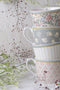 Laura Ashley Tea Collectables Beker Set van 2 - Geschenkset - Assorti Streep 30 cl.