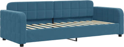 vidaXL - Slaapbank - 80x200 - cm - fluweel - blauw