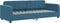 vidaXL - Slaapbank - 80x200 - cm - fluweel - blauw