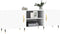 vidaXL - Tv-meubel - 150x30x50 - cm - bewerkt - hout - wit