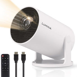 Lumina Mini Pro Beamer - Projector - Android 11.0 - WiFi 6 - Bluetooth 5.2 - 4K