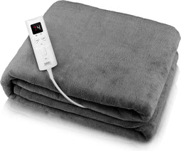 Sanbo Elektrische Deken - 180 x 130 cm - 9 Warmtestanden - Antraciet