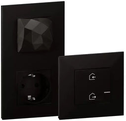 Legrand Gateway - Basisstation - RF-bedieningswip voor scenario vertrek/aankomst - Zwart